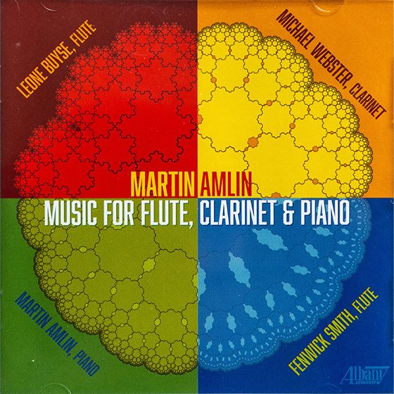 Martin Amlin Music for Flue, Clarinet, and Piano